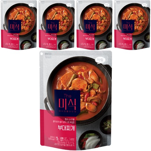 더미식 부대찌개, 350g, 1개