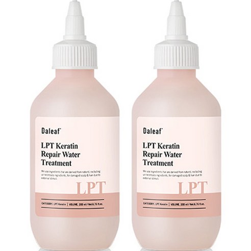 달리프 LPT 케라틴 리페어 극손상모 워터 트리트먼트, 200ml, 2개