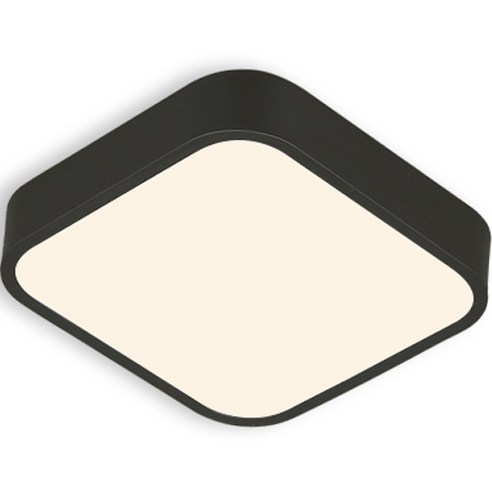 가온엘이디 시스템 LED 직부등 15W, 블랙, 1개