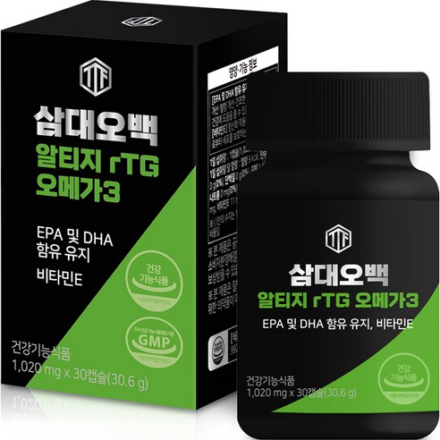 삼대오백 알티지 오메가3 30.6g, 1개, 30정 오메가3 효과