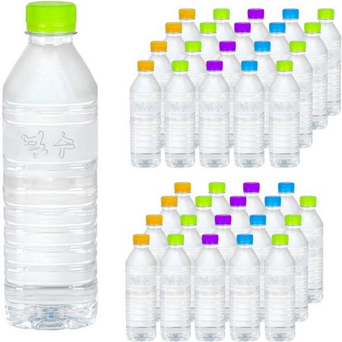 얼수 무라벨 생수, 500ml, 40개