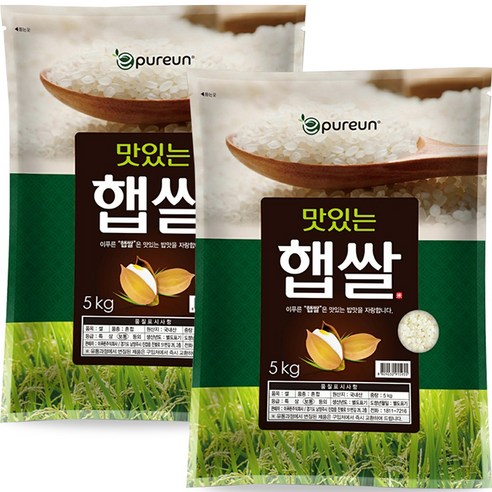 이푸른 맛있는 햅쌀, 보통등급, 5kg, 2개