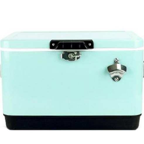 인블룸 파스텔 레트로 아이스쿨러, 민트, 30L
