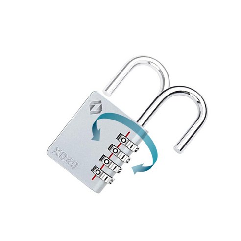 자커 다이얼 자물쇠 XD40 그레이: 안전하고 편리한 자물쇠 솔루션