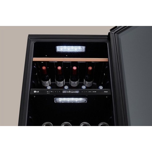 LG 디오스 오브제 컬렉션 크리스탈 와인 셀러: 궁극의 와인 보관 솔루션