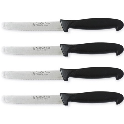 바로본 톱니과도 4p, 블랙