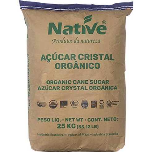 나티브 유기농 황설탕, 1개, 25kg