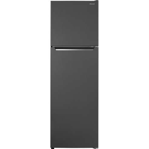  클라윈드 슬림 냉장고 255L 방문설치, 블랙메탈, KRNT255BEM1