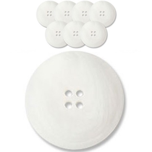 동대문단추왕 고급 무광 코트 가디건 단추 18mm, 티볼리, 8개, 티볼리 WT
