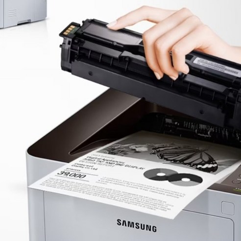 생생한 컬러, 완벽한 인쇄: 삼성전자 컬러 레이저프린터 토너 CLT-K504S/TND