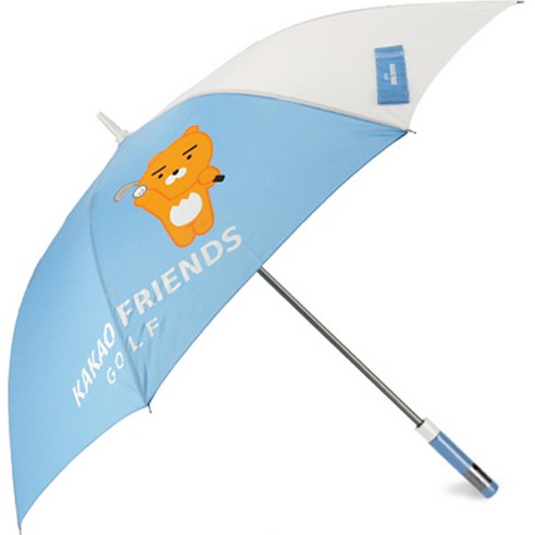 카카오프렌즈골프 70 라이언 자동 장우산, 블루