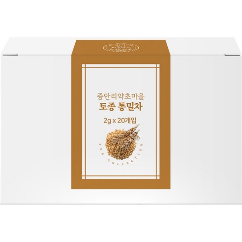 증안리약초마을협동조합 고소한 토종 앉은뱅이 고압로스팅 통밀차 20p, 1개, 40g