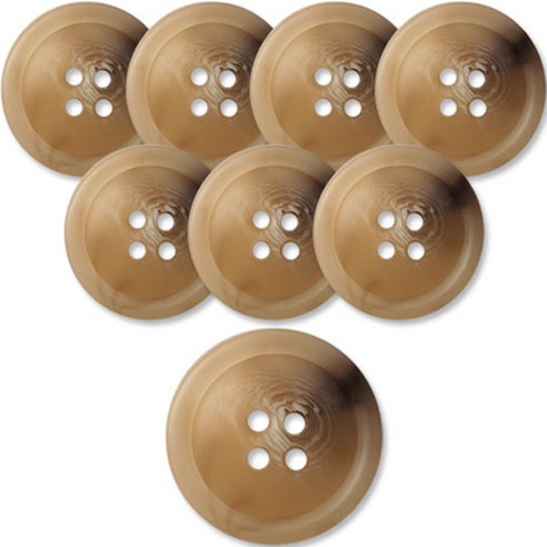 동대문단추왕 무광 코트 가디건 단추 호동 21mm, 8개, LBG