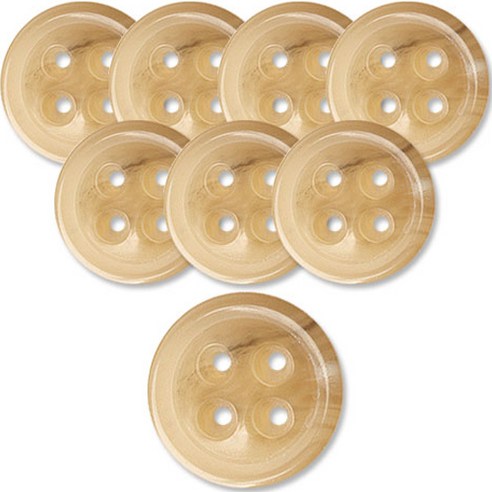 동대문단추왕 무광 코트 가디건 단추 두툼이 21mm, 8개, LBG