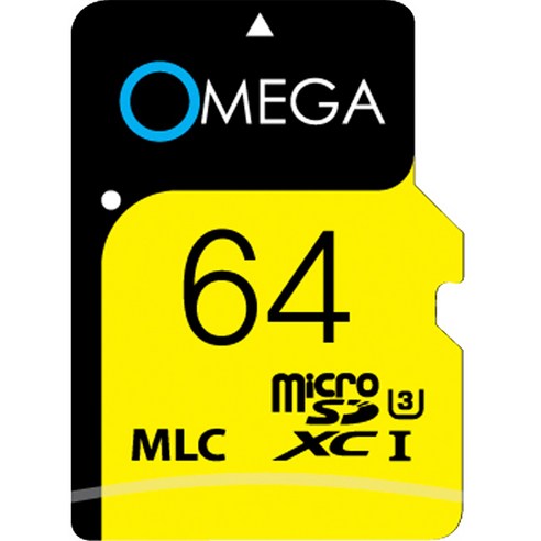 오메가 자동차 블랙박스 MLC MicroSD 메모리카드, 64GB