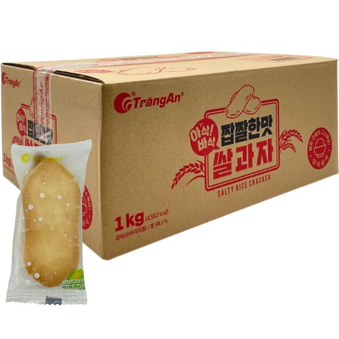 아삭바삭 짭짤한맛 쌀과자, 1kg, 1개