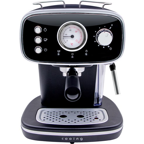 쿠잉 레트로 커피머신, ECM-1100CR(크림)
