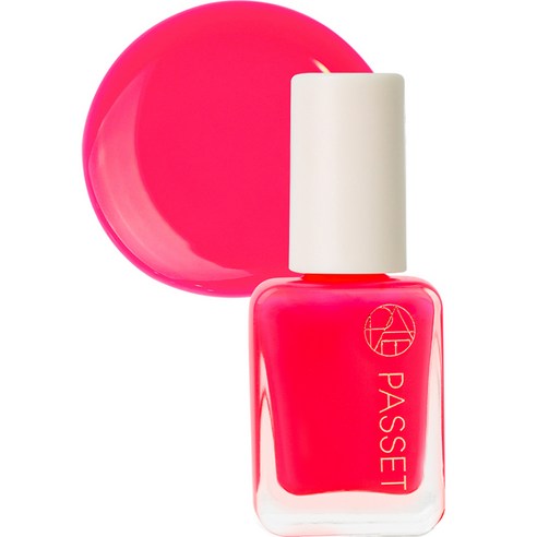 파셋 셀럽 네일 폴리쉬 매니큐어, 59 네온핑크, 7ml, 1개