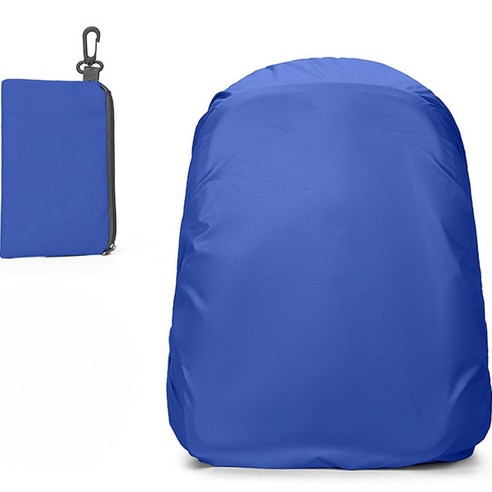 디트리 등산 가방 레인 커버 백팩 배낭 방수 35L, 블루