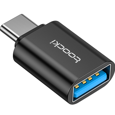 Toocki 투키 USB-A 3.0 to C타입 OTG 젠더 블랙, TZJTAC-XY01