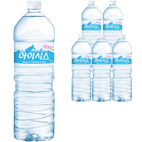 아이시스 생수, 2L, 6개