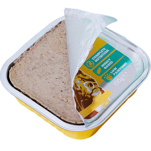헬로우테즈 강아지 전연령용 인섹트 습식사료, 곤충, 150g, 1개