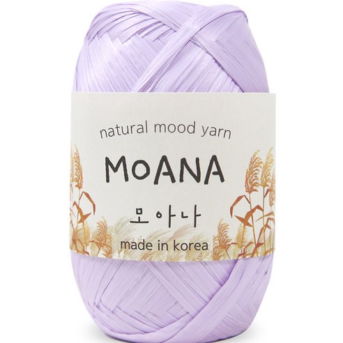 니뜨 모아나 뜨개실 40g, 122 라벤다, 1개