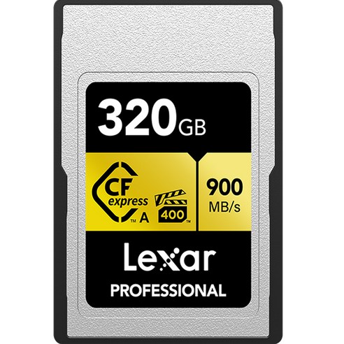 렉사 Professional CFexpress Type A GOLD 메모리카드, 320GB