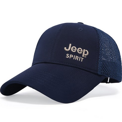 JEEP SPIRIT 카멜 반 메쉬 볼캡: 세련된 편안함을 위한 필수 아이템