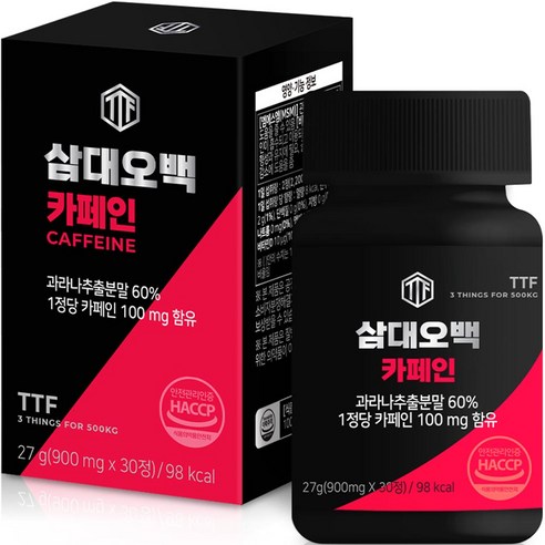 삼대오백 카페인 27g, 30정, 1개