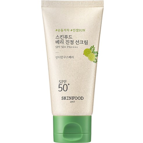 스킨푸드 베리 진정 선크림 SPF50+ PA++++, 50ml, 1개