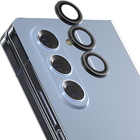 MECSEED 5CX 프리미엄 알루미늄 카메라 강화유리 휴대폰 액정보호필름 세트, 1세트