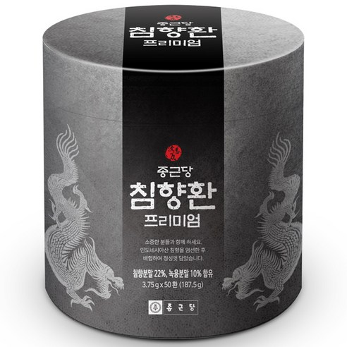 종근당 침향환 프리미엄, 187.5g, 2개