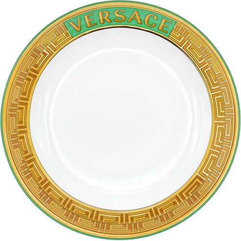 베르사체 메두사 앰플리파이드 스프 플레이트 22cm, 그린, 1개