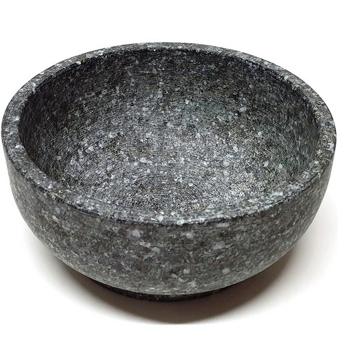스톤리 비빔기 돌솥 누룽지탕 돌뚝배기 YS-0119A 검회색, 190×80mm, 1개