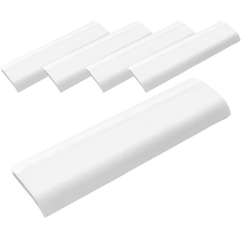 블루레이크 전선 케이블 라인 정리 튜브, 화이트, 5개