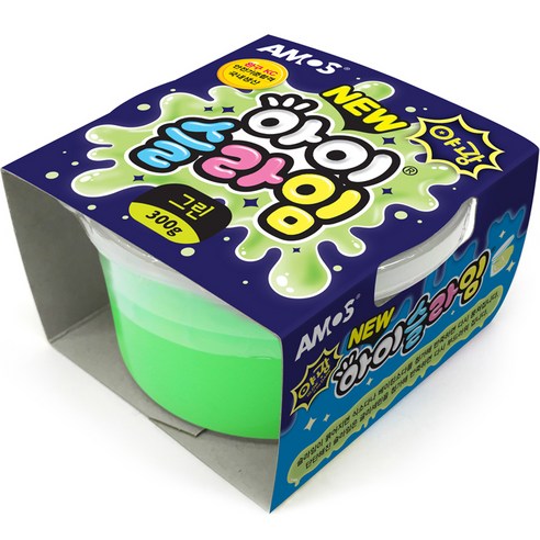 아모스 아이슬라임, 야광그린, 300g, 1개