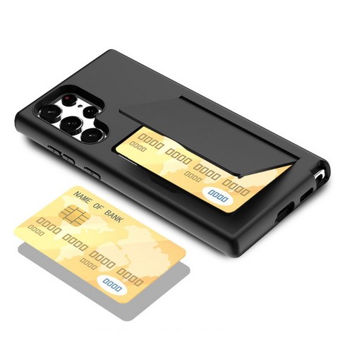 휴대폰을 보호하면서 카드도 수납할 수 있는 메오르 트리플 카드 수납 범퍼 케이스