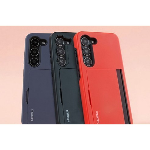 휴대폰을 보호하면서 카드도 수납할 수 있는 메오르 트리플 카드 수납 범퍼 케이스