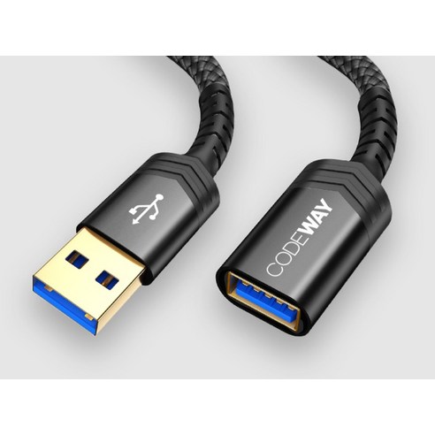 5Gbps 고속 데이터 전송, 코드웨이 USB 3.0 연장 케이블