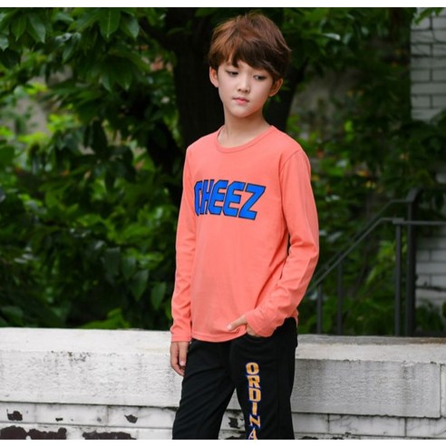 少年  時尚  男孩  服裝  上衣  圓形  T卹  少年  9+  青年