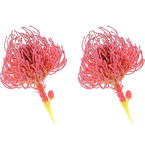 멀티컬러 미니 조화 다육이, 핑크, 2개