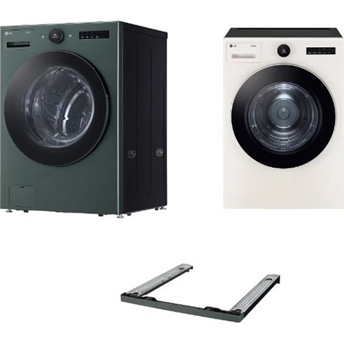 LG전자 트롬 세탁기와 건조기 세트로 대용량 세탁, 에너지 절약, 편안한 설치 경험