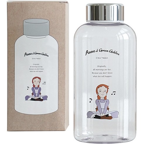 빨강머리앤 타원 보틀, 행복, 500ml, 1개