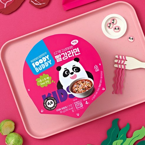 추억을 되살리는 매콤한 유혹, 푸디버디 빨강 컵라면