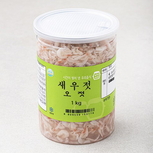 자연다감 새우젓 오젓, 1kg, 1개
