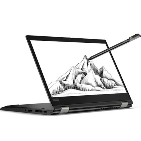 레노버 2022 씽크패드 L13 요가 G2, Black, 라이젠7, 256GB, 16GB, WIN10 Pro, ThinkPad L13 YOGA G2