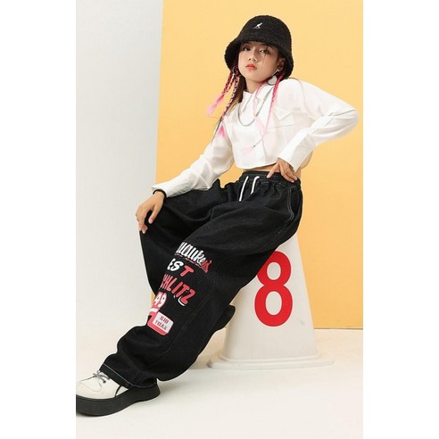 童裝時尚女孩服裝上下裝褲子套裝女孩女孩女孩衣服四個季節