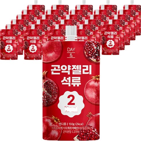 데이앤 곤약젤리 석류, 150g, 30개