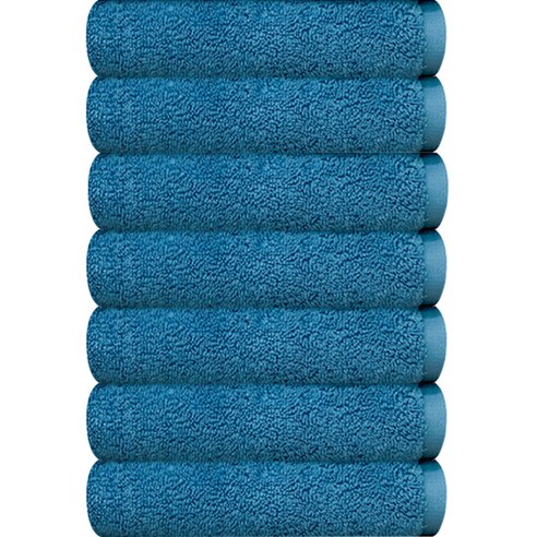 송월타올 유니크 호텔수건 170g 30수, 마린블루, 7개